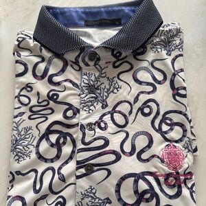 Men’s golf shirt Greyson.  XL.